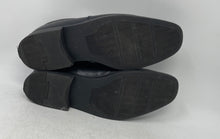 Load image into Gallery viewer, Clarks Mens Tilden Free Black Leather Square Toe Slip-On Loafer Shoes Size 9W
