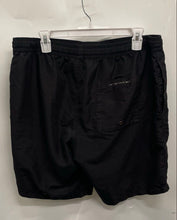 Load image into Gallery viewer, Armani Exchange Mens Black Elastic Waist Drawstring Boxer Swim Shorts Size Large

