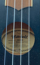 Load image into Gallery viewer, Mitchell MU40 Black And Brown Right-Handed Soprano Ukulele Small With Box
