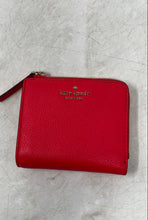 Load image into Gallery viewer, Kate Spade New York Womens Staci Orange Leather Small L-Zip Bifold Wallet
