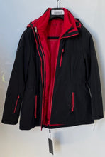 Load image into Gallery viewer, Andrew Marc Mens Red Black Long Sleeve Winter 3-In-1 Jacket Size Large With Tag

