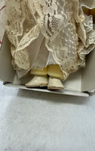 Load image into Gallery viewer, Dynasty Doll Collection Blonde Hair Blue Eyes Bride Porcelain Doll With Tag
