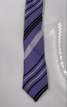 Load image into Gallery viewer, Giorgio Armani Mens Multicolor Striped Silk Adjustable Pointed Tie One Size
