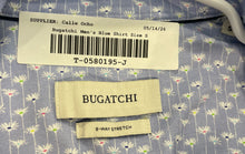 Load image into Gallery viewer, Bugatchi Mens Purple Floral 8-Way Stretch Short Sleeve Button-Up Shirt Size S
