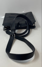 Load image into Gallery viewer, DKNY Womens Black Inner Pockets Adjustable Strap Crossbody Bag
