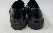 Load image into Gallery viewer, Aldo Mens Black Leather Slip-On Round Toe Penny Loafer Shoes Size 11
