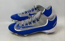 Load image into Gallery viewer, Nike Mens Huarache 2KFilth Pro Low 807126 Blue White Gray Baseball Cleats Sz 15
