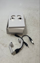 Load image into Gallery viewer, White i7 TWS Twins True Bluetooth Wireless Earbuds With Charging Case Untested
