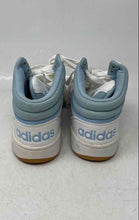 Load image into Gallery viewer, Adidas Womens Hoops 3.0 Mid Blue White Lace-Up Sneaker Shoes Size 7.5

