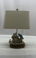 Load image into Gallery viewer, Glazed Porcelain Staffordshire Style Couple Wired Home Decorative Lamp

