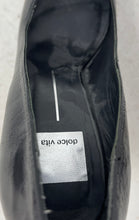 Load image into Gallery viewer, Dolce Vita Womens Black Leather Slip-On Stiletto Pump Heels Size 10
