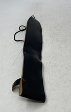 Load image into Gallery viewer, Fixed Blade Serrated Sawtooth Spine Survival Knife In Cowboy Type Sheath Case
