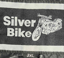 Load image into Gallery viewer, Silver Bike Mens Black Leather Sleeveless Snap Front Biker Vest Jacket Size 3XL
