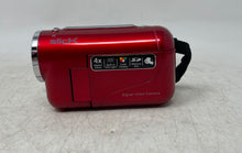 Load image into Gallery viewer, Slick SimpleFlix 4x Digital Zoom Built In LED Flash SD Slot Camcorder Not Tested

