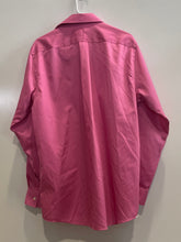 Load image into Gallery viewer, Michael Kors Mens Pink Cotton Long Sleeve Non-Iron Dress Shirt Size 15 1/2 34/35
