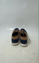Load image into Gallery viewer, Skechers Kids On The GO Flex Embark Blue Brown Slip-On Sneaker Shoes Size 7.5
