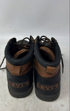 Load image into Gallery viewer, Levi's Kids Norway 2.0 Black Brown Lace-Up Ankle Duck Snow Boots Size 1
