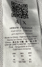 Load image into Gallery viewer, Armani Exchange Mens White Graphic Print Long Sleeve Pullover Hoodie Size XL
