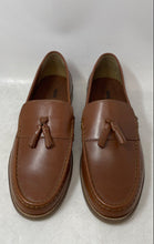 Load image into Gallery viewer, Asos Design Mens Brown Leather Tassel Moc Toe Slip-On Loafer Shoes Size 12
