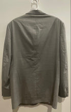 Load image into Gallery viewer, Stafford Mens Gray Wool Long Sleeve Notch Lapel Three Button Blazer Size 42
