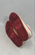 Load image into Gallery viewer, Nike Womens Air Jordan 1 Low DC0774-109 White Pink Leather Sneakers Shoes Size 6
