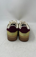 Load image into Gallery viewer, Adidas Womens Gazelle Bold IF5937 Yellow Maroon Lace-Up Sneaker Shoes Size 10
