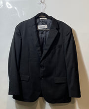 Load image into Gallery viewer, Joseph Abboud Mens Black Long Sleeve Pockets Two-Button Blazer Size 50
