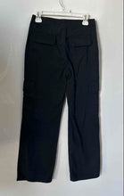 Load image into Gallery viewer, Forever 21 Womens Black Cotton Straight Leg Utility Cargo Pants Size Medium
