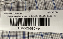Load image into Gallery viewer, Brooks Brothers Mens Multicolor Plaid Cotton Non-Iron Button-Up Shirt Size M
