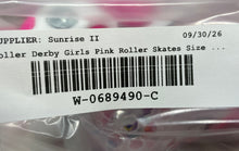 Load image into Gallery viewer, Roller Derby Girls Pink Round Toe High Top Adjustable Quad Roller Skates Sz 11-2
