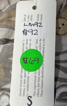 Load image into Gallery viewer, Puro Lino Womens Beige Brown Print Pull-On Harem Pants Size Small With Tag
