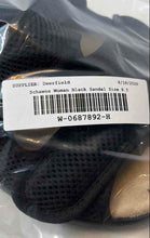 Load image into Gallery viewer, Schawos Womens Stretch 06 Black Slip Resistant Rehab Strappy Sandals Size 8.5
