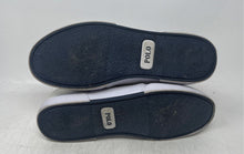 Load image into Gallery viewer, Polo Ralph Lauren Mens Faxon Low White Brown Lace-Up Sneaker Shoes Size 7.5D
