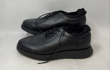 Load image into Gallery viewer, Bruno Marc Mens MaxFlex Black Leather Round Toe Oxford Dress Shoes Size 10
