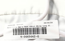 Load image into Gallery viewer, Perry Ellis Portfolio Mens Tech +Shirt White Long Sleeve Slim Dress Shirt Sz 17
