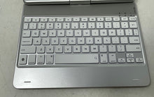 Load image into Gallery viewer, Silver Color QWERTY Standard Portable Wireless 360X Keyboard Case For Tablet
