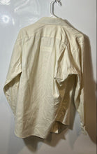 Load image into Gallery viewer, Pronto Uomo Mens Light Beige Cotton Long Sleeve Slim Fit Dress Shirt Sz 16 34/35
