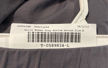 Load image into Gallery viewer, Asics Womens Gray Elastic Waist Activewear Compression Shorts Size Medium
