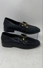 Load image into Gallery viewer, Mia Womens Mattea MH2431 Black Leather Round Toe Slip-On Loafers Shoes Size 7M
