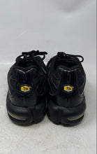 Load image into Gallery viewer, Nike Mens Air Max Plus 604133-050 Black Low Top Lace-Up Running Shoes Size 10
