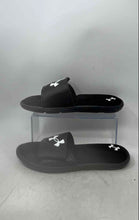 Load image into Gallery viewer, Under Armour Mens Ignite 6 3022711-003 Black Slip-On Slide Sandals Size 8
