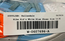 Load image into Gallery viewer, Nike Unisex Kids Court Borough Mid 2 White Blue Sneakers Shoes Size 13.5C
