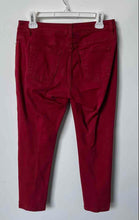 Load image into Gallery viewer, Michael Kors Womens Red Denim Dark Wash Pockets Skinny Leg Ankle Jeans Size 4
