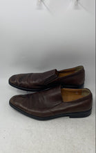 Load image into Gallery viewer, Moreschi Mens Brown Leather Slip-On Low Top Loafer Dress Shoes Size 10

