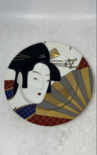 Load image into Gallery viewer, Lot Of 4 Pieces Mixed Varieties White Printed Round Chinese Decorative Plates
