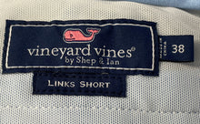 Load image into Gallery viewer, Vineyard Vines Mens Blue On The Go Performance Links Chino Shorts Size 38

