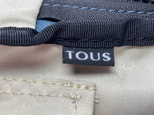 Load image into Gallery viewer, Authentic Tous Womens Blue Kaos Signature Print Adjustable Strap Crossbody Bag
