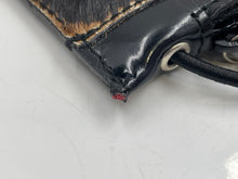 Load image into Gallery viewer, Authentic Furla Womens Brown Black Tiger Print Zip Top Crossbody Bag Damaged
