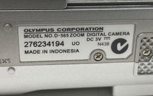 Load image into Gallery viewer, Olympus Camedia 4.0 MP Compact Digital Camera Model D-565 Zoom No Tested
