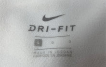 Load image into Gallery viewer, Nike Mens White Dri-Fit Long Raglan Sleeve Activewear T-Shirt Size Large
